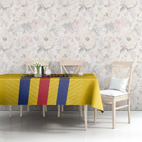 Colombia Basketball Tablecloth Vamos Colombiana