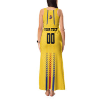 Colombia Basketball Custom Tank Maxi Dress Vamos Colombiana