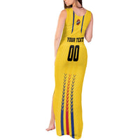 Colombia Basketball Custom Tank Maxi Dress Vamos Colombiana