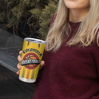 Colombia Basketball Custom Tumbler Cup Vamos Colombiana