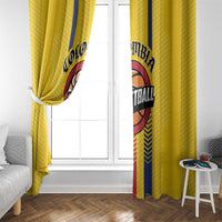 Colombia Basketball Window Curtain Vamos Colombiana