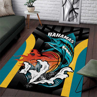 Bahamas Basketball Area Rug Team Bahamas Come On