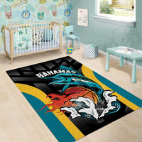 Bahamas Basketball Area Rug Team Bahamas Come On