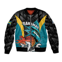 Bahamas Basketball Custom Bomber Jacket Team Bahamas Come On
