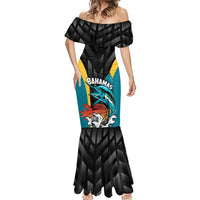 Bahamas Basketball Custom Mermaid Dress Team Bahamas Come On