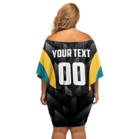 Bahamas Basketball Custom Off Shoulder Short Dress Team Bahamas Come On