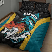 Bahamas Basketball Quilt Bed Set Team Bahamas Come On