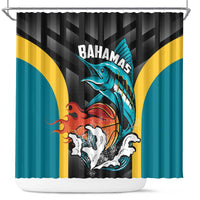 Bahamas Basketball Shower Curtain Team Bahamas Come On