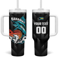 Bahamas Basketball Custom Tumbler With Handle Team Bahamas Come On
