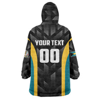 Bahamas Basketball Custom Wearable Blanket Hoodie Team Bahamas Come On