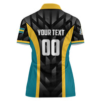 Bahamas Basketball Custom Women Polo Shirt Team Bahamas Come On
