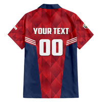 Panama Basketball Custom Family Matching Short Sleeve Bodycon Dress and Hawaiian Shirt Panama Go Champion