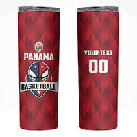 Panama Basketball Custom Skinny Tumbler Panama Go Champion