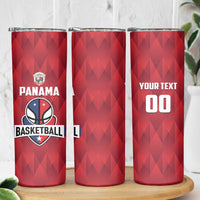 Panama Basketball Custom Skinny Tumbler Panama Go Champion