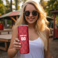 Panama Basketball Custom Skinny Tumbler Panama Go Champion