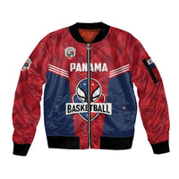 Panama Basketball Custom Sleeve Zip Bomber Jacket Panama Go Champion