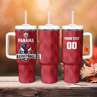Panama Basketball Custom Tumbler With Handle Panama Go Champion