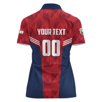 Panama Basketball Custom Women Polo Shirt Panama Go Champion