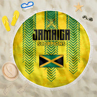 Jamaica Cricket Scorpions Beach Blanket Go Champions