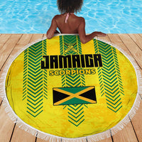 Jamaica Cricket Scorpions Beach Blanket Go Champions