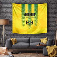 Jamaica Cricket Scorpions Tapestry Go Champions