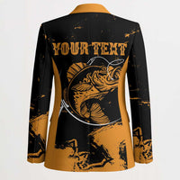 Personalized Fishing Solves Most of My Problems Blazer Grunge Style