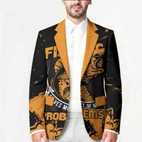 Personalized Fishing Solves Most of My Problems Blazer Grunge Style
