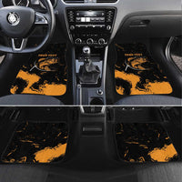Personalized Fishing Solves Most of My Problems Car Mats Grunge Style