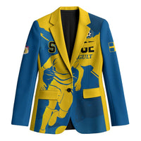 Custom Football 2026 Sweden Blazer Sverige Blagult Tillsammans