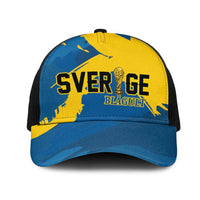 Football 2026 Sweden Mesh Trucker Cap Sverige Blagult Tillsammans