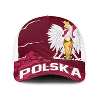 Football 2026 Poland Baseball Net Cap Go Polska Eagles