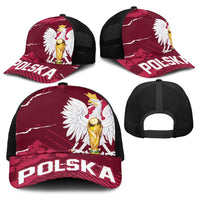 Football 2026 Poland Baseball Net Cap Go Polska Eagles