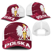Football 2026 Poland Baseball Net Cap Go Polska Eagles