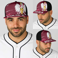 Football 2026 Poland Baseball Net Cap Go Polska Eagles