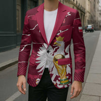Custom Football 2026 Poland Blazer Go Polska Eagles