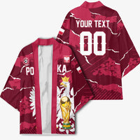 Custom Football 2026 Poland Kimono Go Polska Eagles