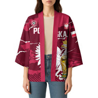 Custom Football 2026 Poland Kimono Go Polska Eagles