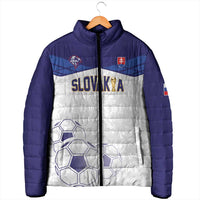 Custom Football 2026 Slovakia Padded Jacket Hrabri Sokoli