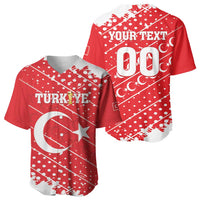 Custom Football 2026 Turkiye Baseball Jersey Turkey Ay-Yıldızlılar
