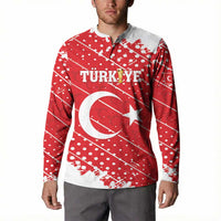 Custom Football 2026 Turkiye Button Sweatshirt Turkey Ay-Yıldızlılar