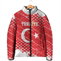 Custom Football 2026 Turkiye Padded Jacket Turkey Ay-Yıldızlılar