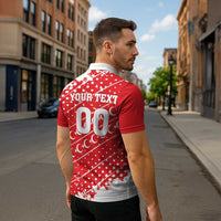 Custom Football 2026 Turkiye Zipper Polo Shirt Turkey Ay-Yıldızlılar