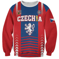 Custom Football 2026 Czechia Sweatshirt Czech Republic Proud Lions
