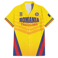 Custom Football Romania Hawaiian Shirt Hai Tricolorii
