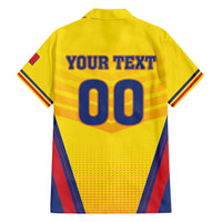 Custom Football Romania Hawaiian Shirt Hai Tricolorii