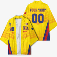 Custom Football Romania Kimono Hai Tricolorii