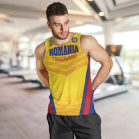 Custom Football Romania Men Tank Top Hai Tricolorii