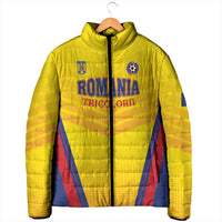 Custom Football Romania Padded Jacket Hai Tricolorii