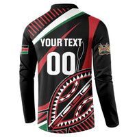 Custom Kenya Rugby Simbas Button Sweatshirt Elevate Your Game