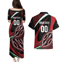 Custom Kenya Rugby Simbas Couples Matching Puletasi and Hawaiian Shirt Elevate Your Game